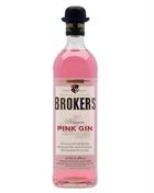 Brokers Premium Pink Gin England 70 cl 40%